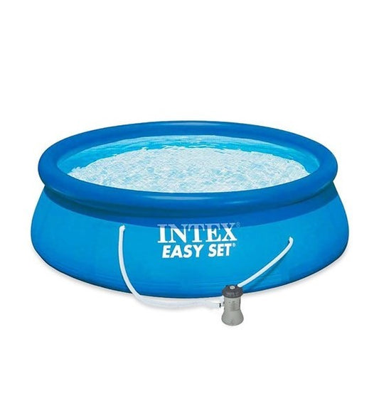 Intex easy Set zwembad met 12V Pomp Ø457