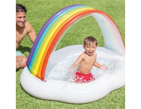 Intex regenboog zwembad